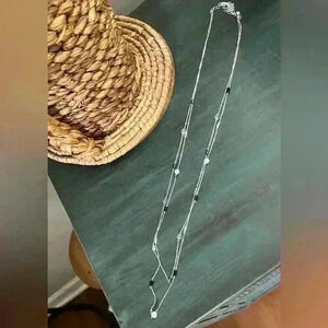 Loft Outlet neckless 19” double strand with adjustable closure